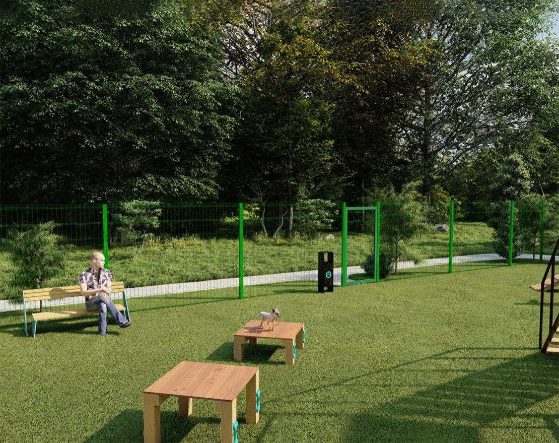 Площадка для выгула собак TORUDA №1 (15х15) - вид 5